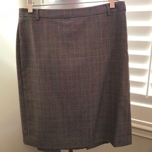 NWT - J. Crew Wool Herringbone Skirt